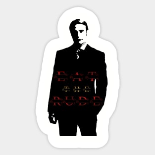 Hannibal Lecter 01 - Mads Mikkelsen Sticker